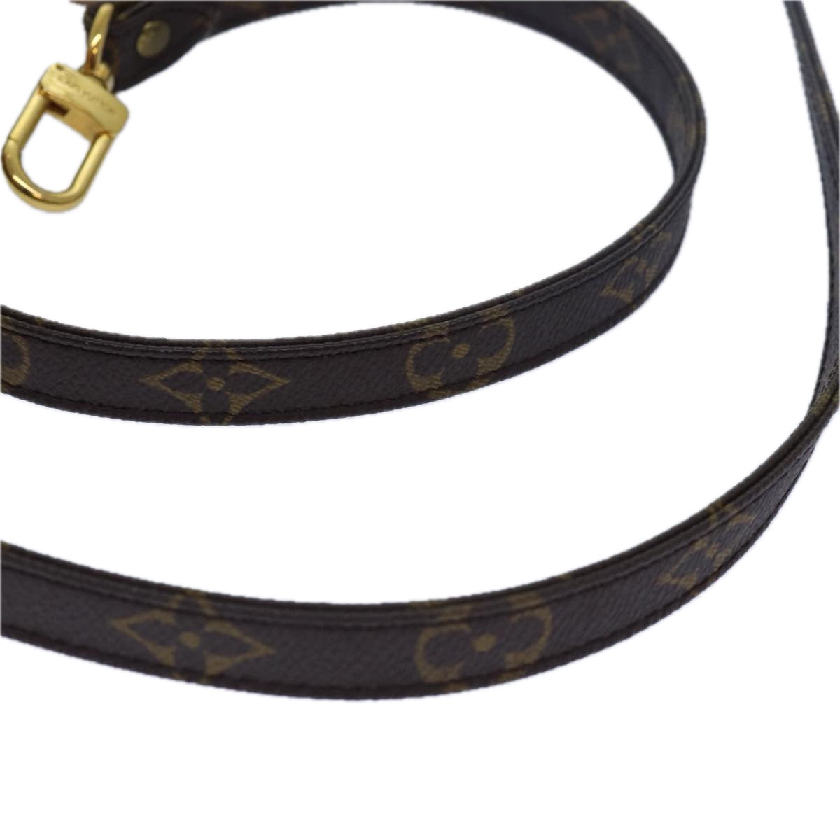 LOUIS VUITTON Monogram Shoulder Strap 43.3"" LV Auth bs15438