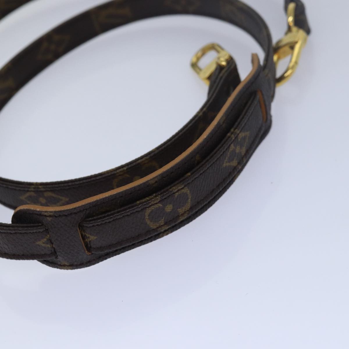 LOUIS VUITTON Monogram Shoulder Strap 43.3"" LV Auth bs15438