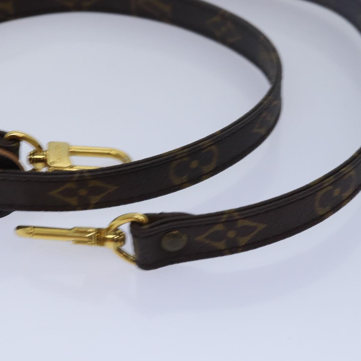 LOUIS VUITTON Monogram Shoulder Strap 43.3"" LV Auth bs15438