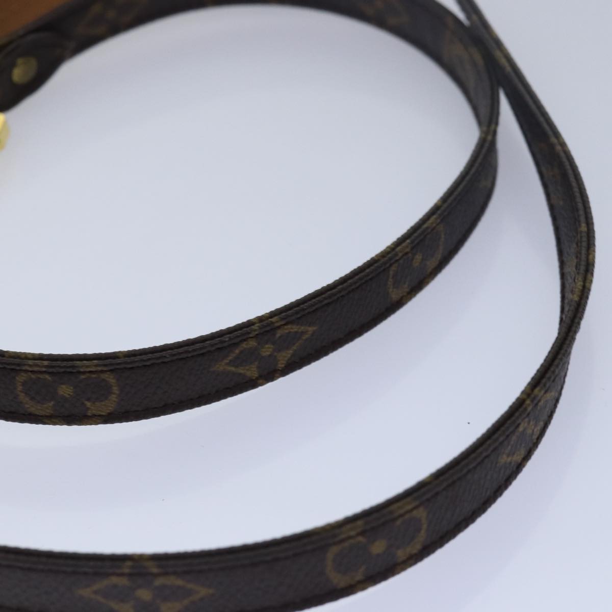 LOUIS VUITTON Monogram Shoulder Strap 43.3"" LV Auth bs15438