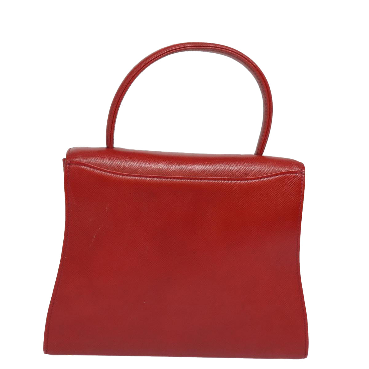 GIVENCHY Hand Bag Leather Red Auth bs15472 - 0