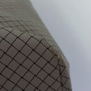 BOTTEGA VENETA Hand Bag PVC Leather Gray Auth bs15475-9