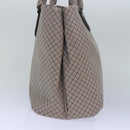 BOTTEGA VENETA Hand Bag PVC Leather Gray Auth bs15475-3