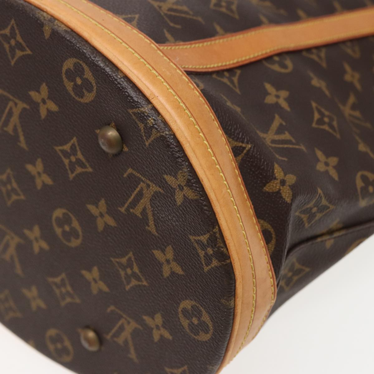 LOUIS VUITTON Monogram Bucket GM Shoulder Bag M42236 LV Auth bs15518