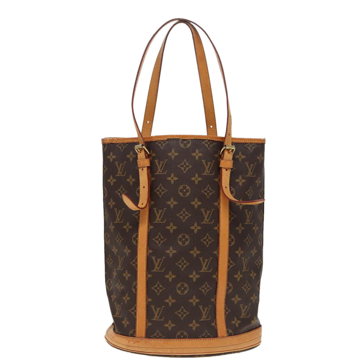 LOUIS VUITTON Monogram Bucket GM Shoulder Bag M42236 LV Auth bs15518