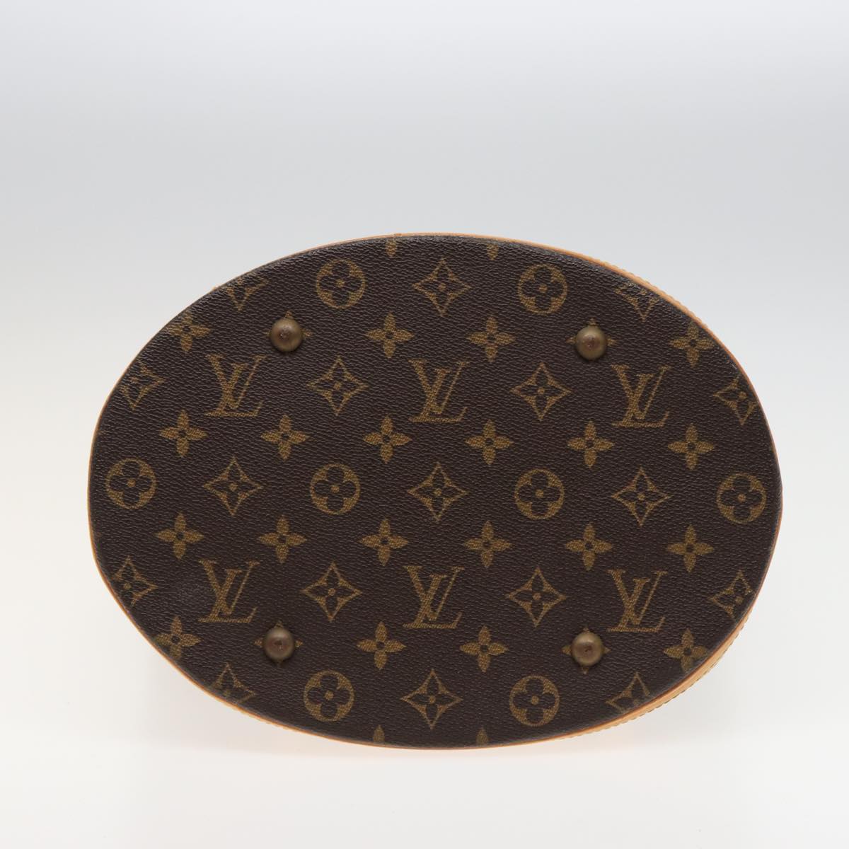 LOUIS VUITTON Monogram Bucket GM Shoulder Bag M42236 LV Auth bs15518