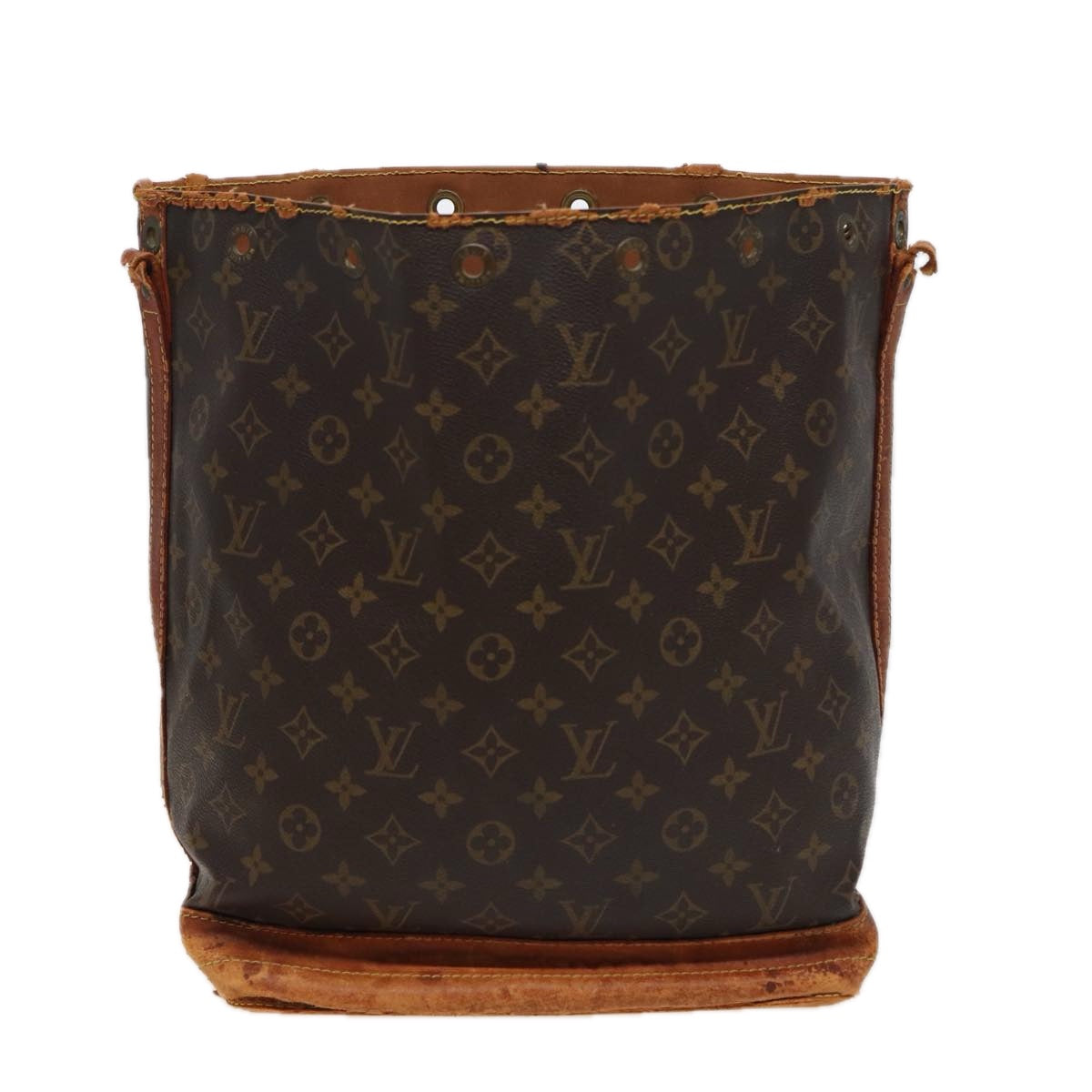 LOUIS VUITTON Monogram Noe Shoulder Bag M42224 LV Auth bs15520