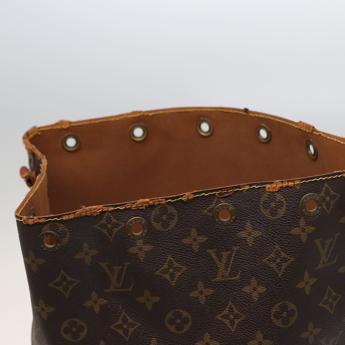 LOUIS VUITTON Monogram Noe Shoulder Bag M42224 LV Auth bs15520