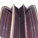 LOUIS VUITTON Monogram Vernis Zippy Wallet Wallet Amarante M93522 Auth bs15545-18