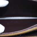 LOUIS VUITTON Monogram Vernis Zippy Wallet Wallet Amarante M93522 Auth bs15545-21