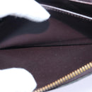 LOUIS VUITTON Monogram Vernis Zippy Wallet Wallet Amarante M93522 Auth bs15545-23