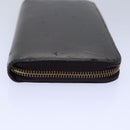 LOUIS VUITTON Monogram Vernis Zippy Wallet Wallet Amarante M93522 Auth bs15545-3