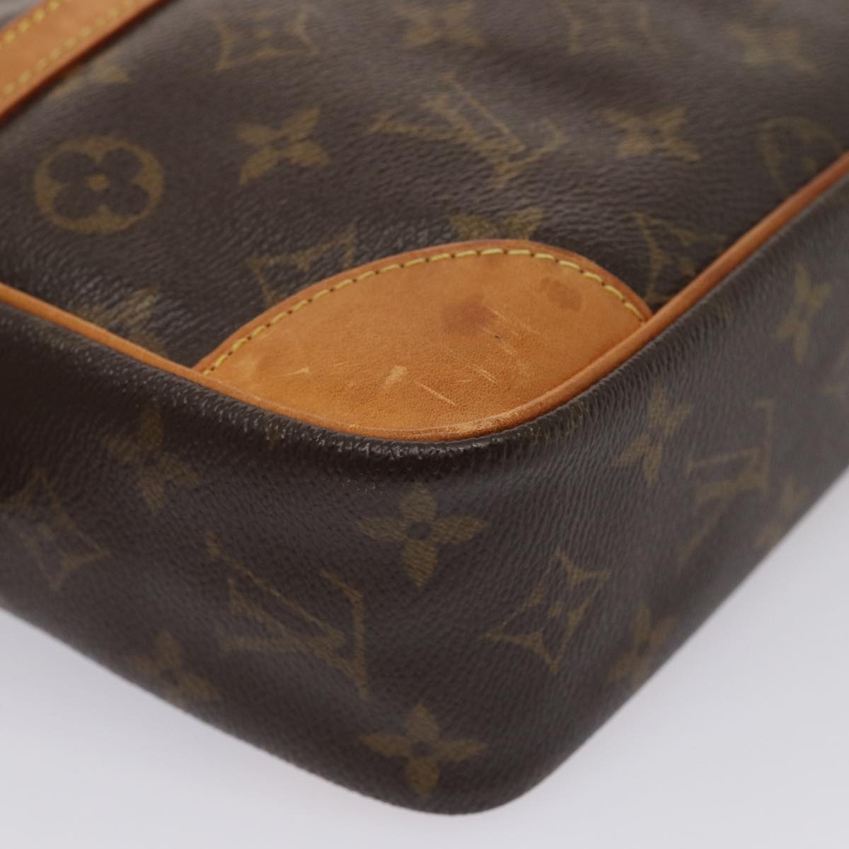 LOUIS VUITTON Monogram Compiegne 28 Clutch Bag M51845 LV Auth bs15553