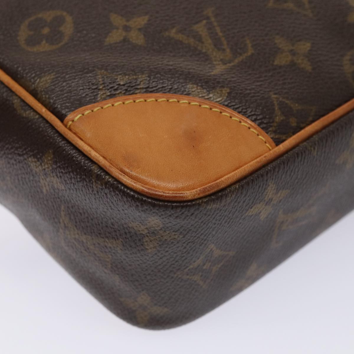 LOUIS VUITTON Monogram Compiegne 28 Clutch Bag M51845 LV Auth bs15553