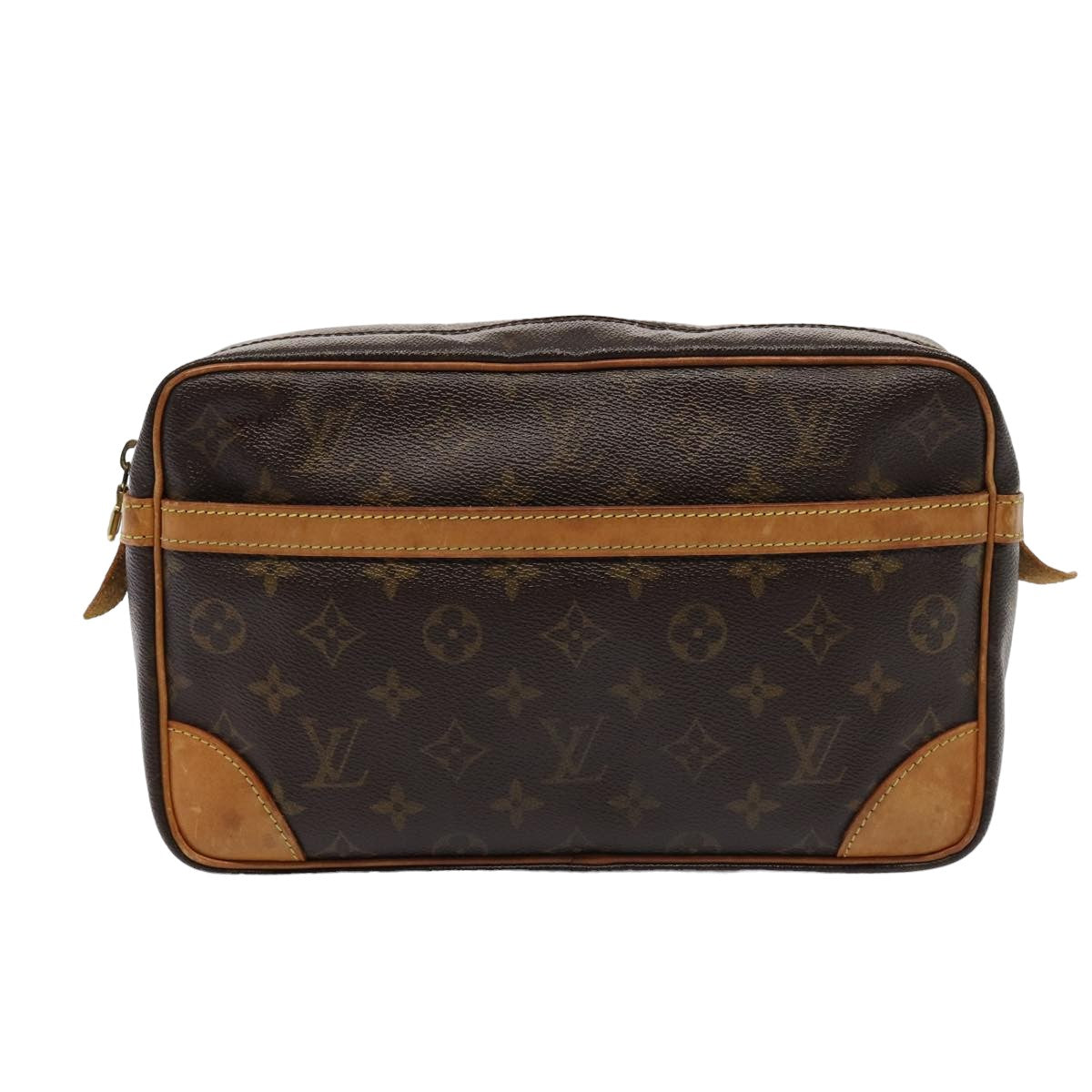 LOUIS VUITTON Monogram Compiegne 28 Clutch Bag M51845 LV Auth bs15553 - 0