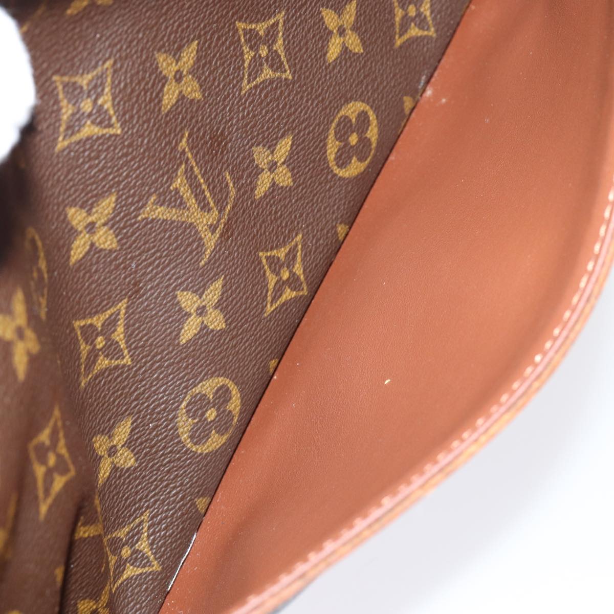 LOUIS VUITTON Monogram Compiegne 28 Clutch Bag M51845 LV Auth bs15553