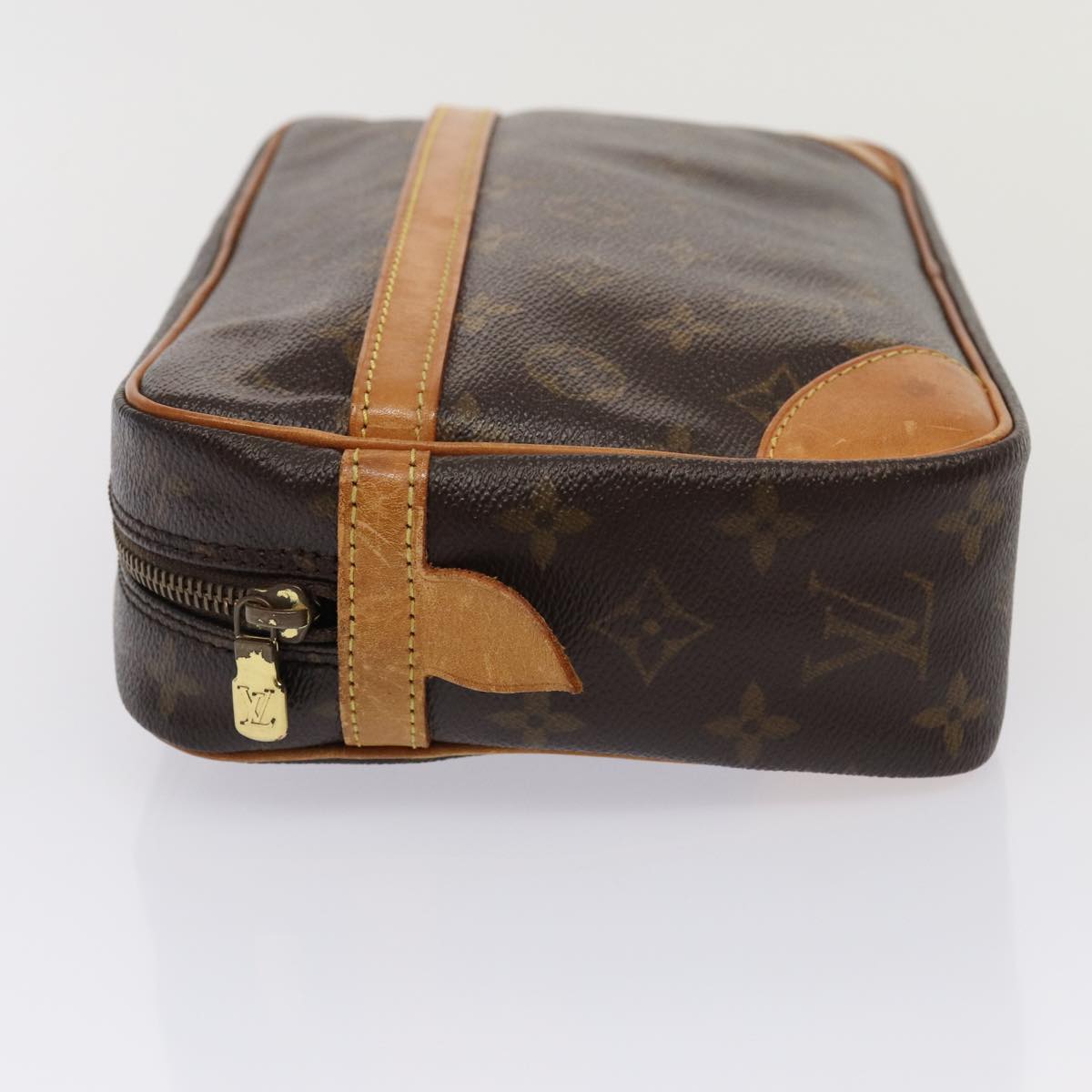 LOUIS VUITTON Monogram Compiegne 28 Clutch Bag M51845 LV Auth bs15553