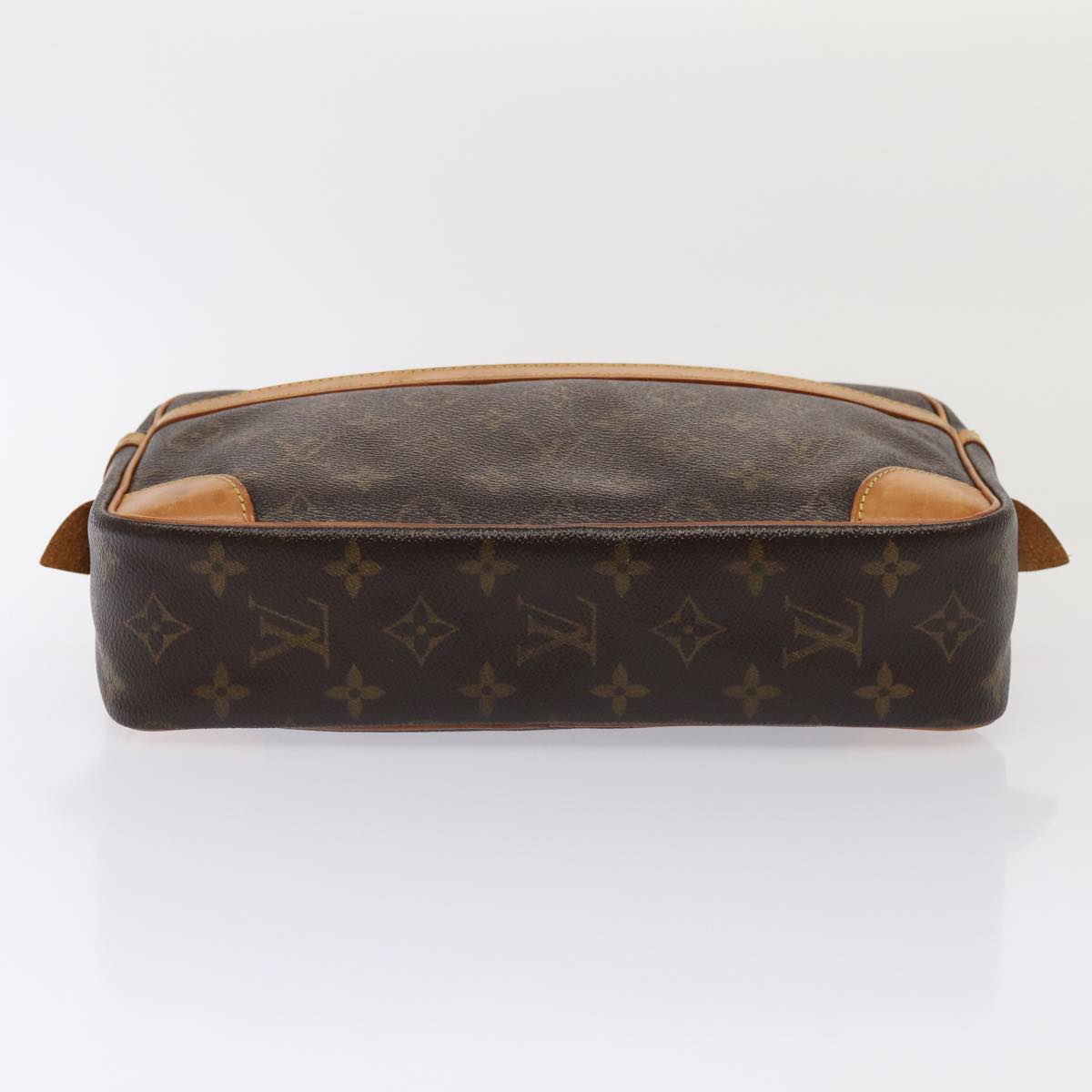 LOUIS VUITTON Monogram Compiegne 28 Clutch Bag M51845 LV Auth bs15553