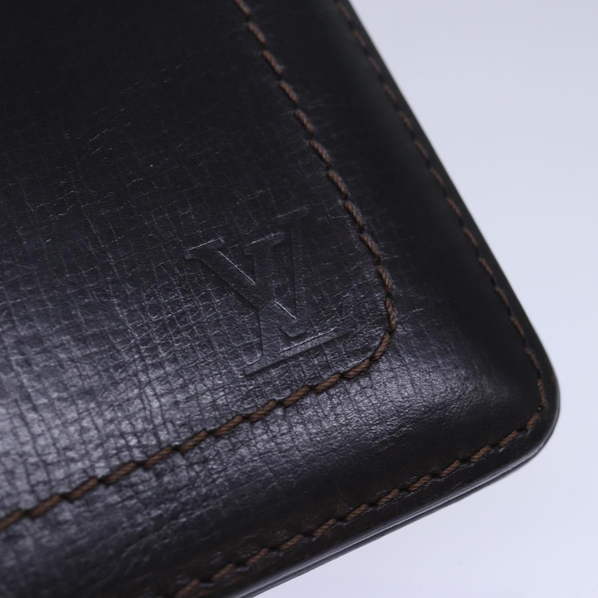 LOUIS VUITTON Utah Porte Valeurs Cartes Credit Billfold M92999 LV Auth bs15558