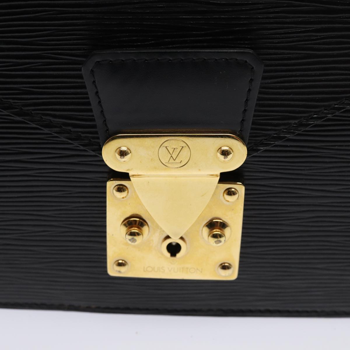 LOUIS VUITTON Epi Concorde Hand Bag Black M52132 LV Auth bs15566