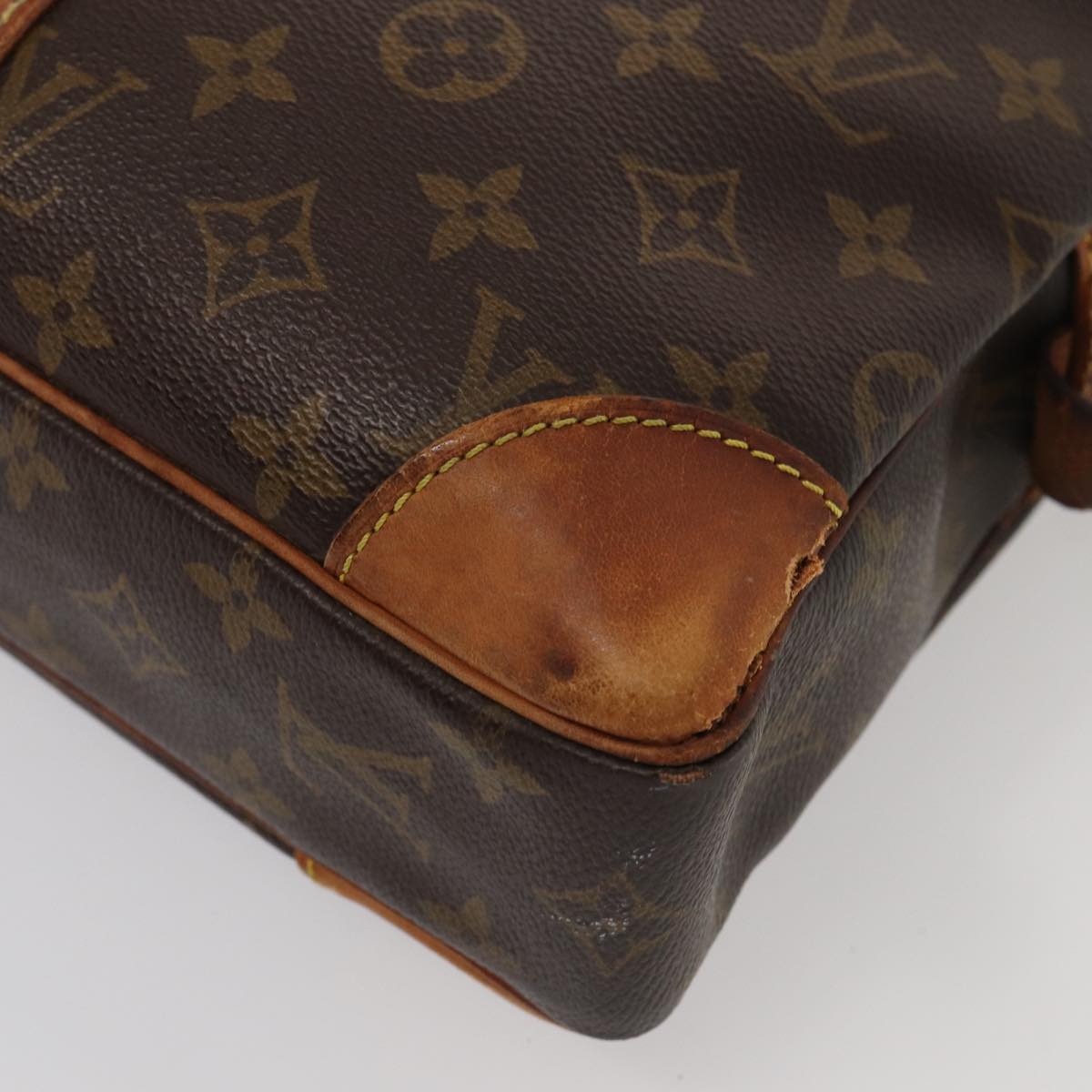 LOUIS VUITTON Monogram Porte Documents Voyage Hand Bag M53361 Auth bs15571