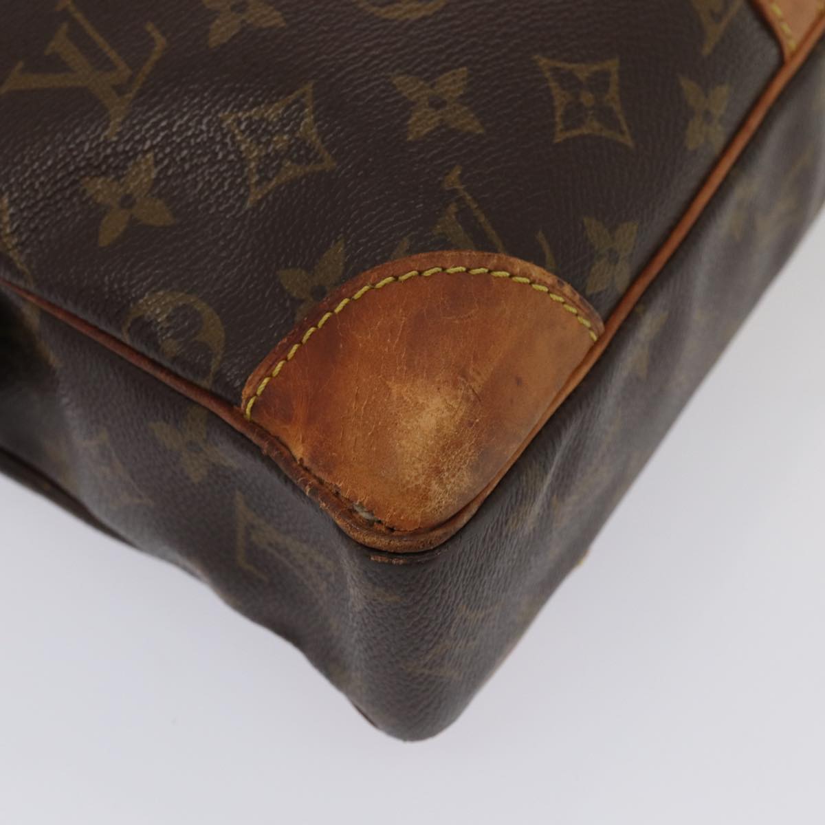 LOUIS VUITTON Monogram Porte Documents Voyage Hand Bag M53361 Auth bs15571