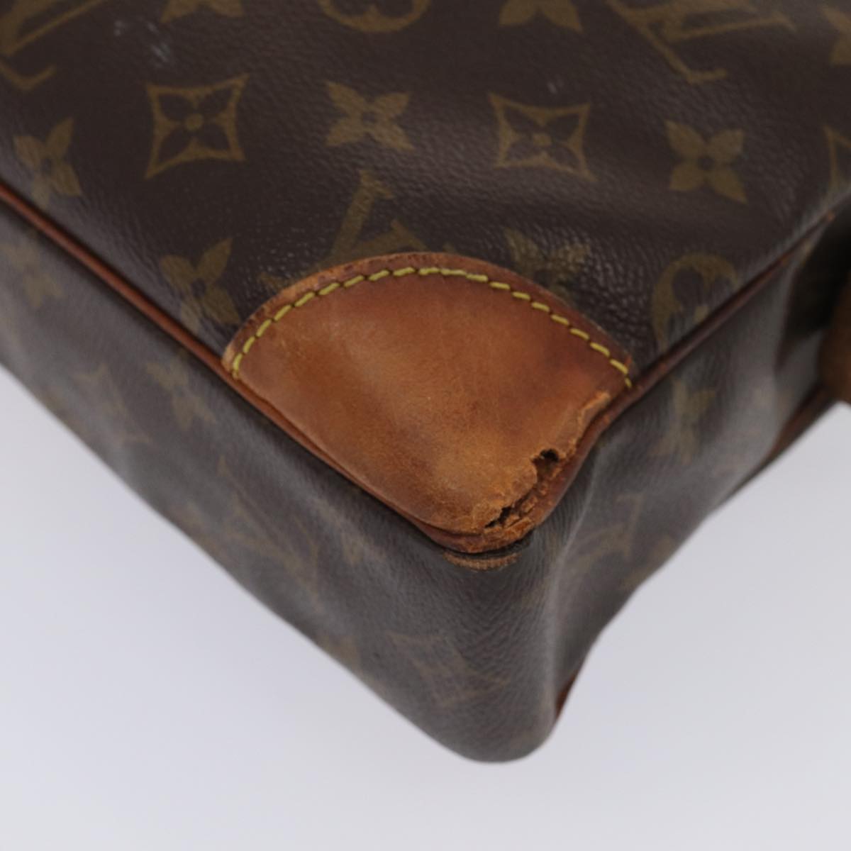 LOUIS VUITTON Monogram Porte Documents Voyage Hand Bag M53361 Auth bs15571