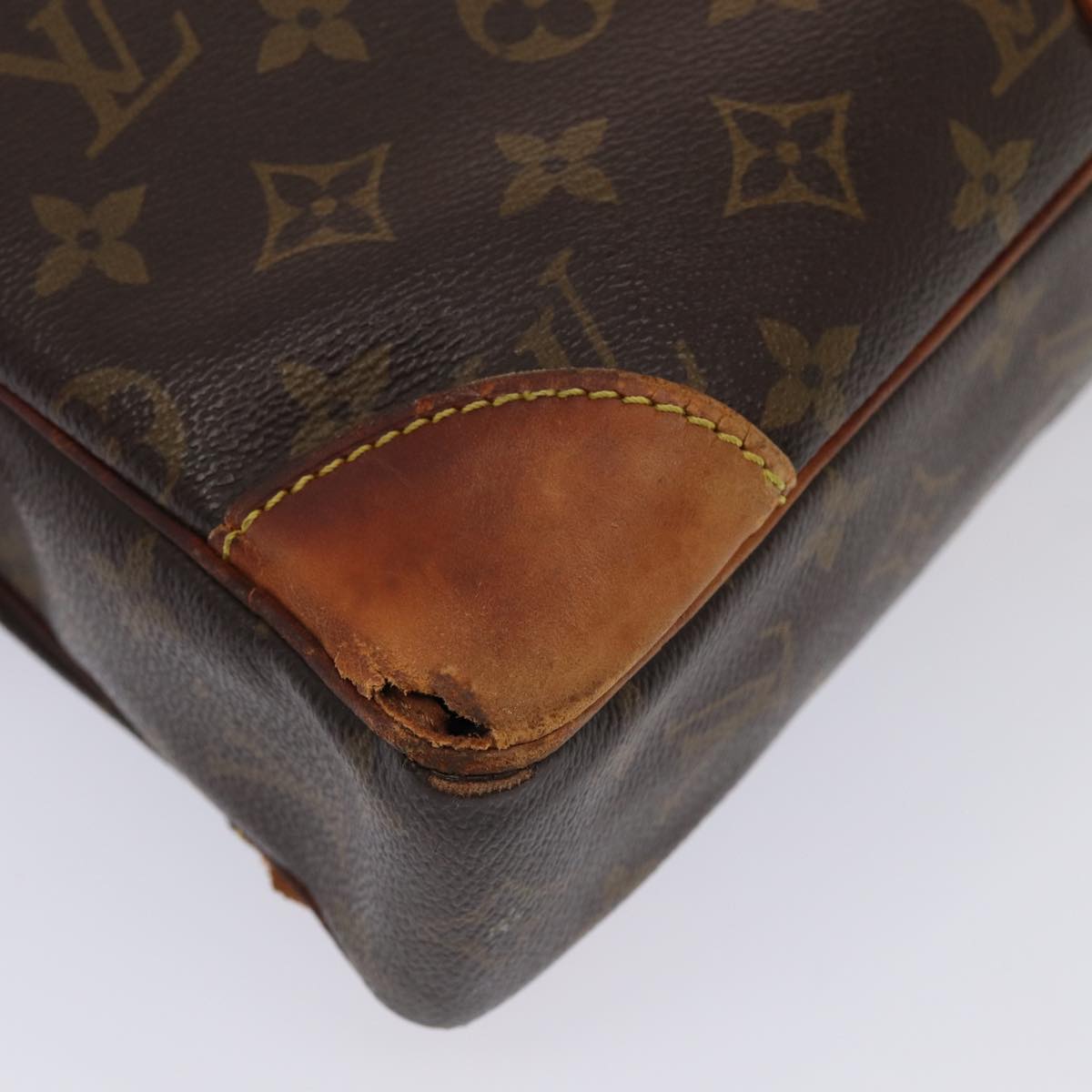 LOUIS VUITTON Monogram Porte Documents Voyage Hand Bag M53361 Auth bs15571