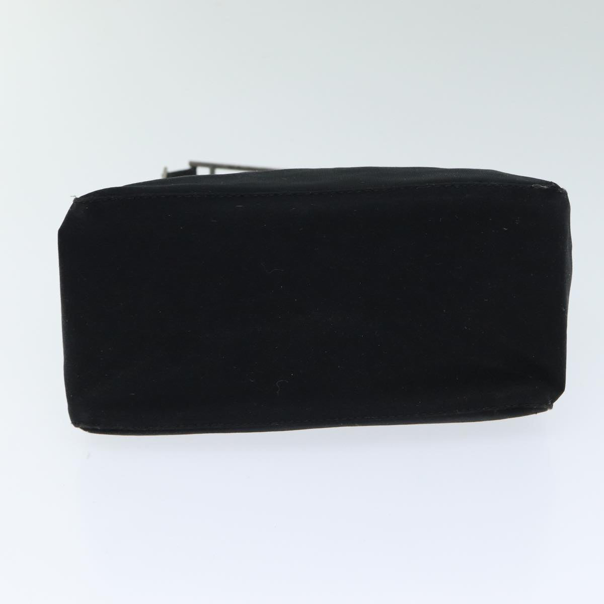 FENDI Hand Bag Nylon Black Auth bs15661