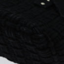 BALENCIAGA Bistro Hand Bag Canvas 2way Black 671342 Auth bs15695V-10