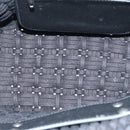 BALENCIAGA Bistro Hand Bag Canvas 2way Black 671342 Auth bs15695V-11