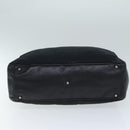 CHANEL Choco Bar Hand Bag Enamel Black CC Auth bs15702-5