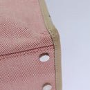 BURBERRY Nova Check Blue Nobel Hand Bag Canvas Pink Beige Auth bs15726-16