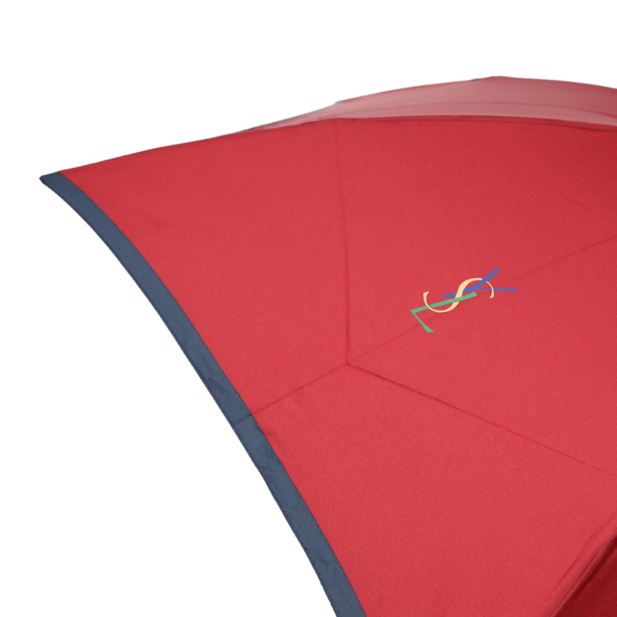 SAINT LAURENT Umbrella Nylon 2Set Red Black Auth bs15755 - 0