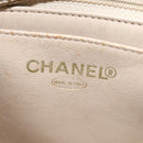 CHANEL Choco Bar Turn Lock Shoulder Bag Wool Multicolor CC Auth bs15780-22