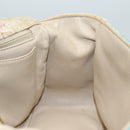 CHANEL Choco Bar Turn Lock Shoulder Bag Wool Multicolor CC Auth bs15780-23