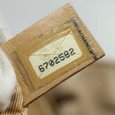 CHANEL Choco Bar Turn Lock Shoulder Bag Wool Multicolor CC Auth bs15780-12