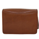 Burberrys Clutch Bag Leather Brown Auth bs15802-3