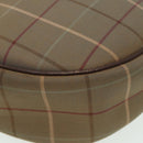 Burberrys Nova Check Shoulder Bag Canvas Beige Brown Auth bs15807-14