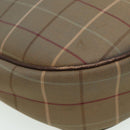 Burberrys Nova Check Shoulder Bag Canvas Beige Brown Auth bs15807-9