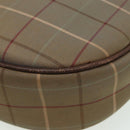 Burberrys Nova Check Shoulder Bag Canvas Beige Brown Auth bs15807-15