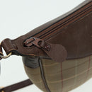 Burberrys Nova Check Shoulder Bag Canvas Beige Brown Auth bs15807-10