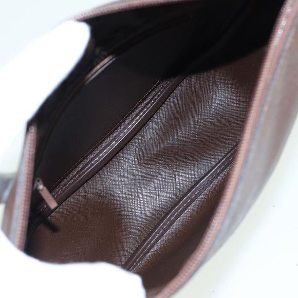 Burberrys Nova Check Shoulder Bag Canvas Beige Brown Auth bs15807