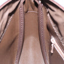 Burberrys Nova Check Shoulder Bag Canvas Beige Brown Auth bs15807-20