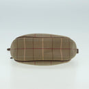 Burberrys Nova Check Shoulder Bag Canvas Beige Brown Auth bs15807-5