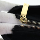 CHANEL Choco Bar Tote Bag Cotton Black CC Auth bs15847-10