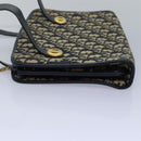 Christian Dior Trotter Canvas Hand Bag Canvas Navy Auth bs15874-3