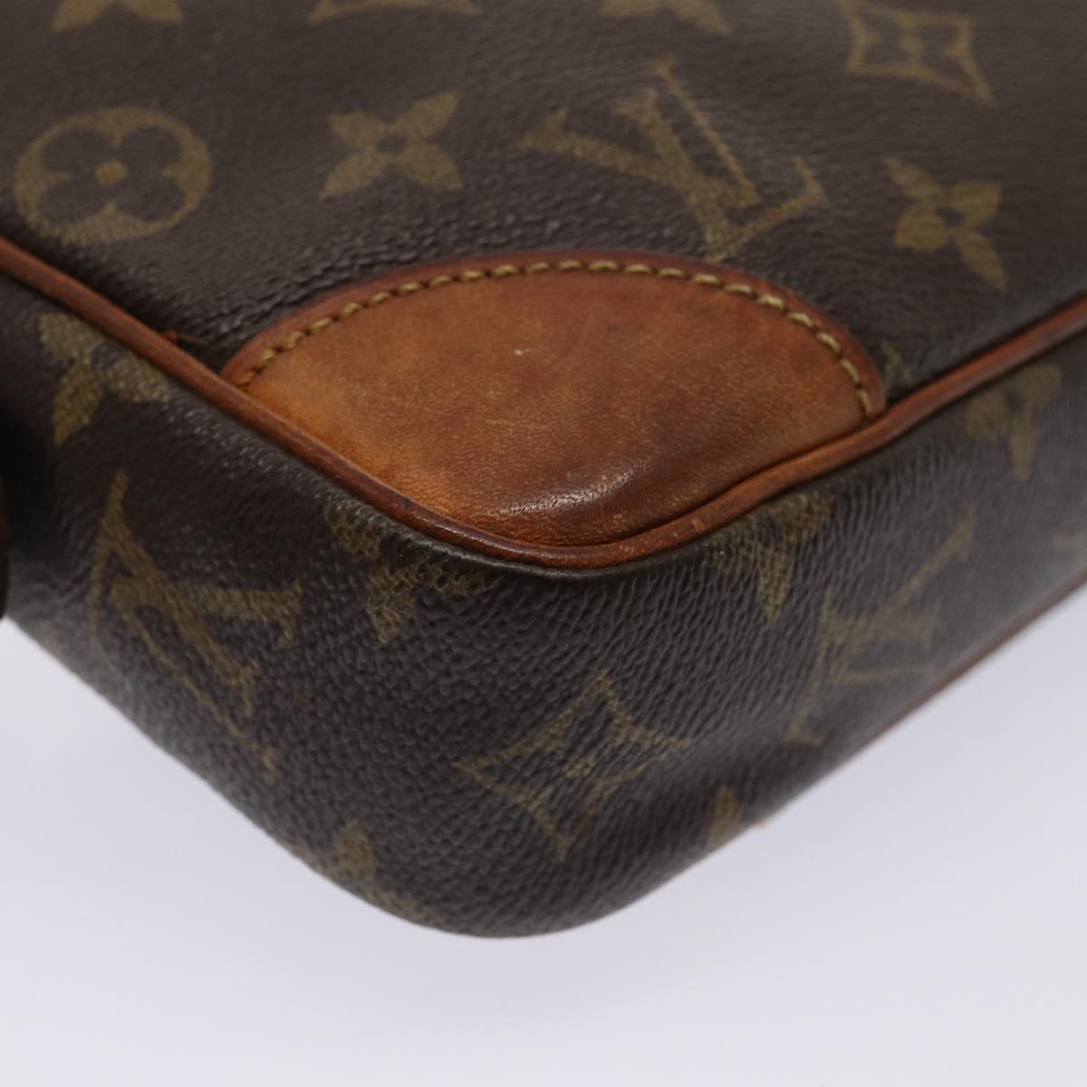 LOUIS VUITTON Monogram Marly Dragonne GM Clutch Bag Vintage M51825 Auth bs15902