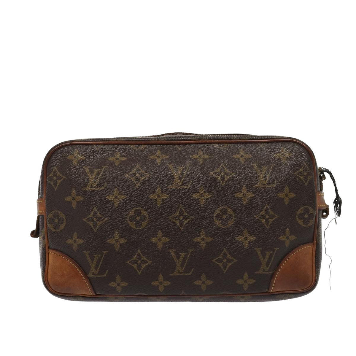 LOUIS VUITTON Monogram Marly Dragonne GM Clutch Bag Vintage M51825 Auth bs15902 - 0