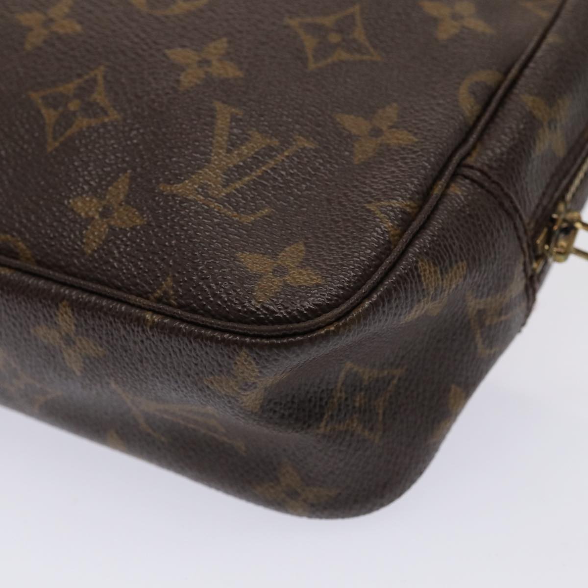 LOUIS VUITTON Monogram Trousse Toilette 23 Clutch Bag M47524 LV Auth bs15905